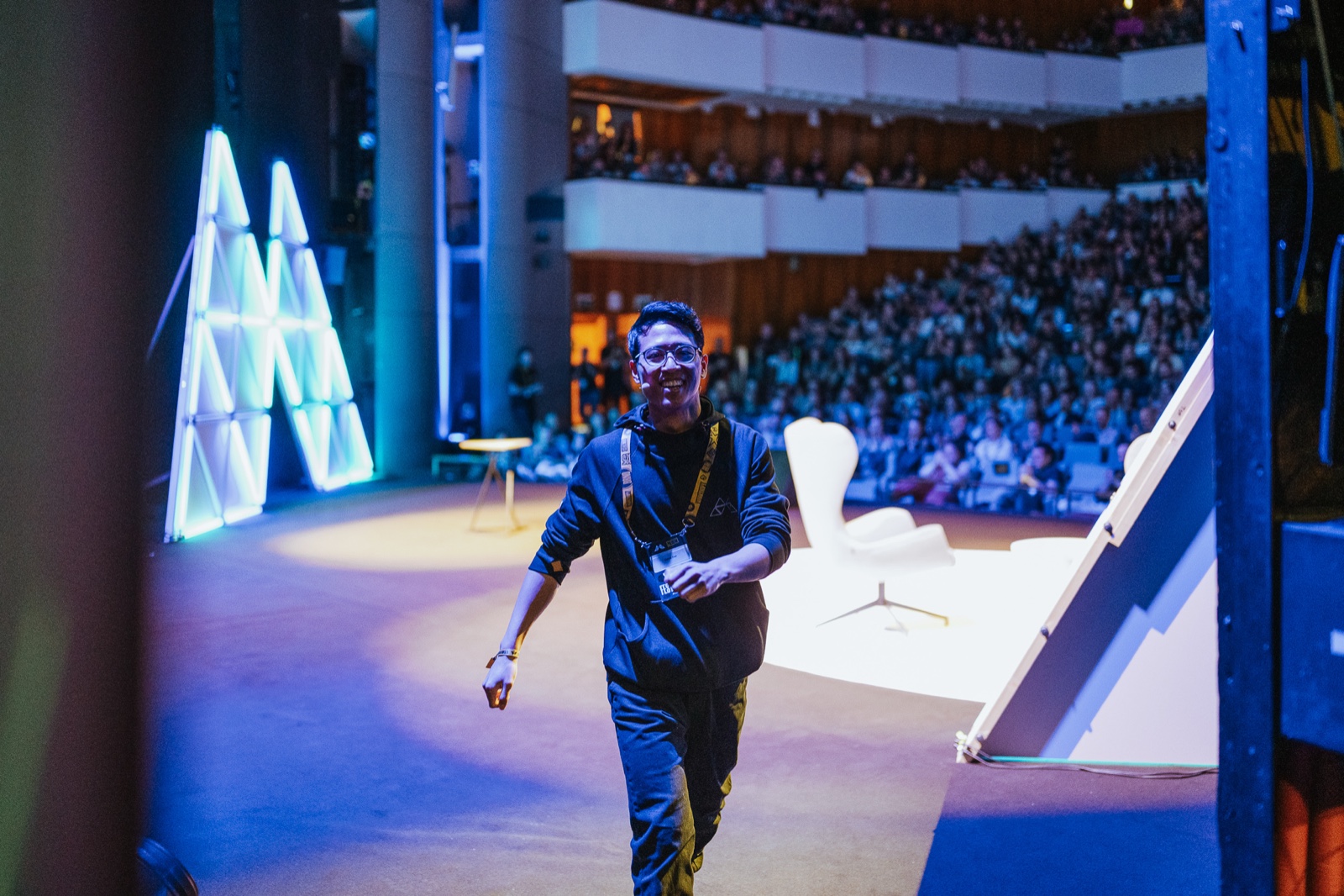 David tại Marketing Festival — sân khấu chính